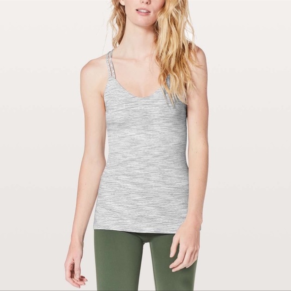 Lululemon Create Your Calm Tank Nimbus Battleship 6 top wee are from space - Picture 1 of 8